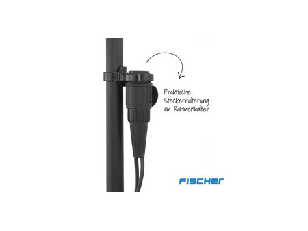 FISCHER Rail additionnel pour porte-vélos Roadline Black