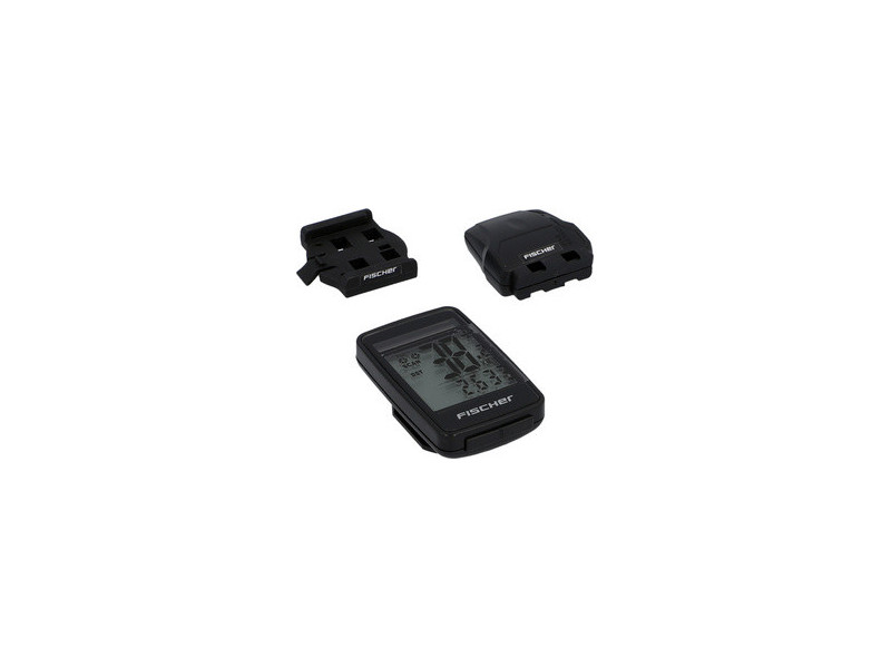FISCHER Compteur de vélo Radio Solar FitPlus, 27 fonctions