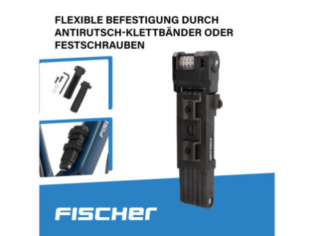 FISCHER Antivol pliable pour vélo PROTEC PLUS+ FN110