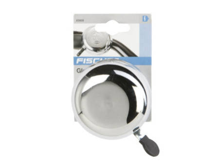 FISCHER Sonnette pour guidon de vélo Retro, chromé