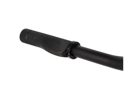 FISCHER Poignée de guidon pour vélo 'Grip Ergo Flex', noir