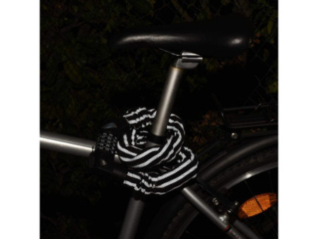 FISCHER Chaîne antivol pour vélo Reflex Code, (L)800 mm