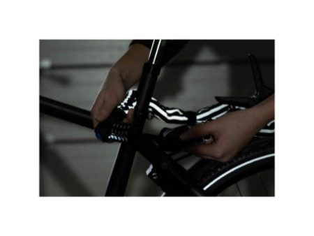 FISCHER Chaîne antivol pour vélo Reflex Code, (L)800 mm