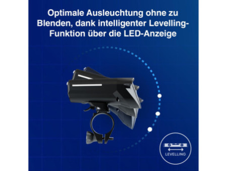 FISCHER Kit d'éclairage LED rechargeable TWIN STOP, 110 lux