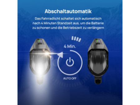 FISCHER Kit d'éclairage LED rechargeable TWIN STOP, 110 lux