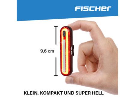 FISCHER Feu arrière LED pour vélo, 50 diodes