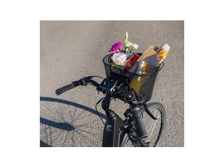 FISCHER Panier pour guidon de vélo E-Bike PLUS, noir