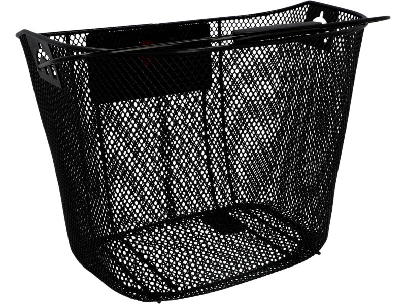 FISCHER Panier pour guidon de vélo, fixation rapide, noir