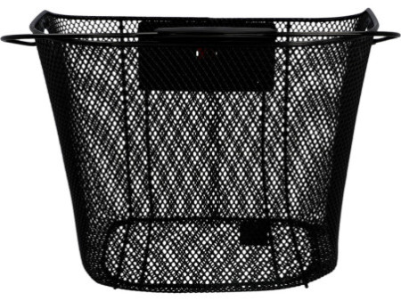 FISCHER Panier pour guidon de vélo, fixation rapide, noir