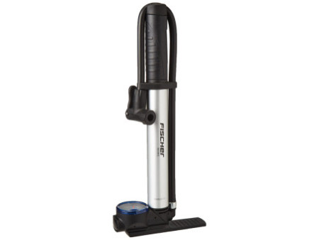 FISCHER Mini-pompe à air 2 en 1, pour tous types de valve