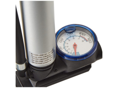 FISCHER Mini-pompe à air 2 en 1, pour tous types de valve