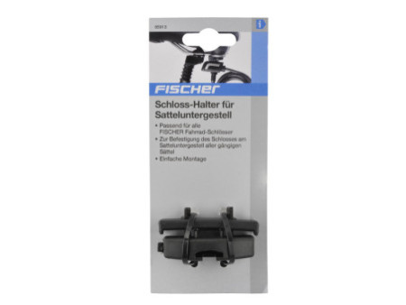 FISCHER Support pour antivol de vélo, sur rail de selle