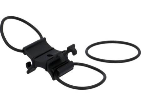 FISCHER Support universel pour pompe de vélo, noir
