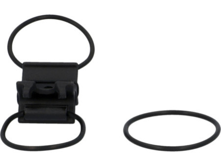 FISCHER Support universel pour pompe de vélo, noir