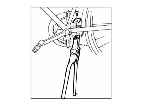 FISCHER Béquille centrale pour vélo Jumbo, 27'-29'