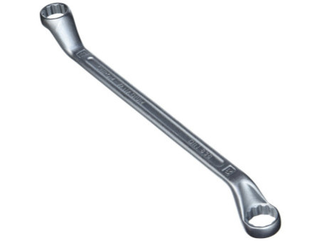 HEYTEC Clé polygonale contrecoudée, 21 x 23 mm,