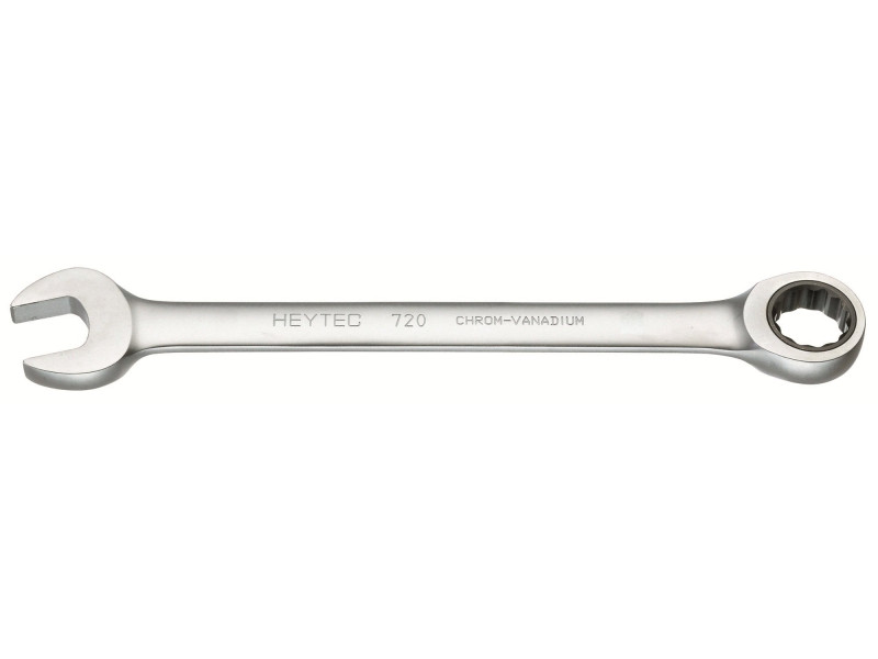 HEYTEC Clé plate à cliquet, 22 mm, longueur: 278 mm