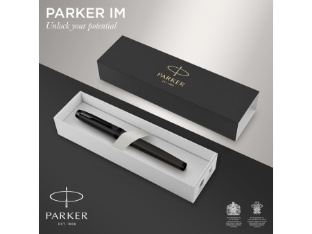 PARKER Stylo roller IM Chromatique, noir