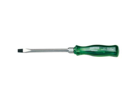 HEYCO Tournevis, plat, 1,6 x 10 x 175 mm, 6 pans, vert