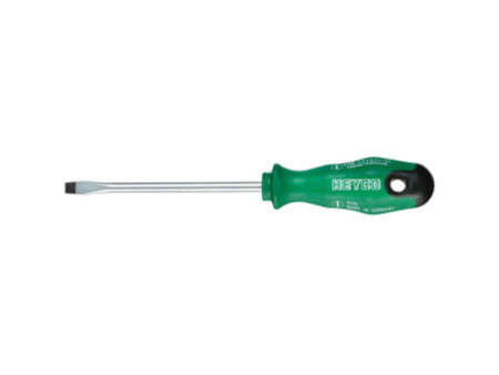HEYCO Tournevis, plat 1,2 x 6,5 x 125mm, manche bicomposant