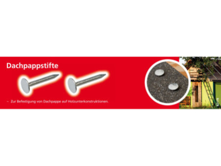 suki. Pointe pour carton bitumé, 2,0 x 20 mm, 400 g,