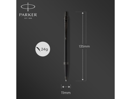 PARKER Stylo à bille IM Chromatique, noir
