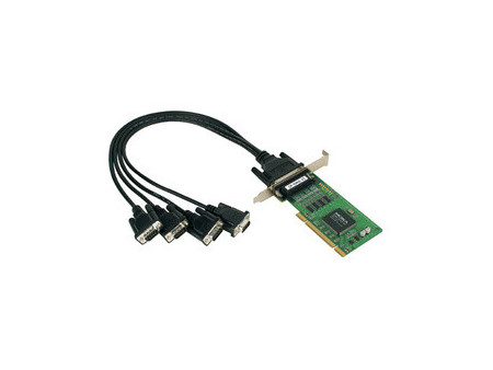 MOXA carte PCI sérielle 16C550 RS-232, 4 ports