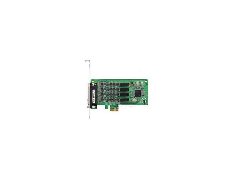 MOXA carte PCIe sérielle 16C550 RS-232/422/485, 4 ports,pour