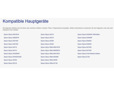 EPSON Encre pour EPSON Stylus D120, noir, DP