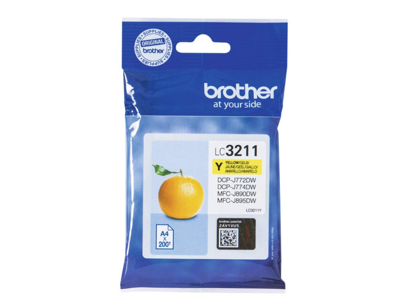 brother Encre pour brother DCP-J572DW/J772DW, jaune
