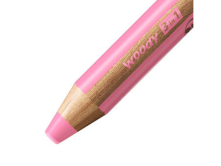 STABILO Crayon multi-talents woody 3 en 1, étui de 10 30 ans
