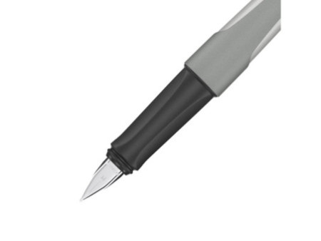 STABILO Stylo à plume Flow MONOCHROME, gris/bleu