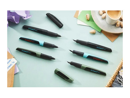 STABILO Stylo à plume Flow, présentoir de 16
