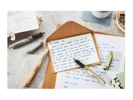 STABILO Stylo à plume Flow MONOCHROME, présentoir de 16