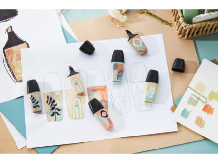 STABILO Surligneur BOSS MINI Naturevibes, étui carton de 6