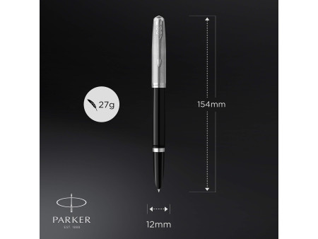 PARKER Stylo plume Parker 51 Noir C.C., taille de plume: F