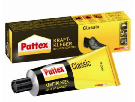 Pattex Colle de contact classic, avec solvant, tube de 50 g
