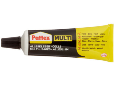 Pattex Colle universelle Multi, sans solvant, tube de 50 g