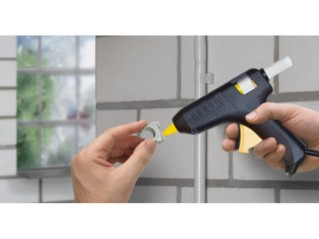 Pattex Pistolet à colle HOT SUPERMATIC, noir/jaune