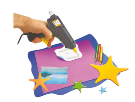 Pattex Pistolet à colle HOT SUPERMATIC, noir/jaune