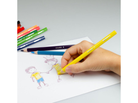 Kores Crayon de couleur 'Kolores JUMBO', étui carton de 12