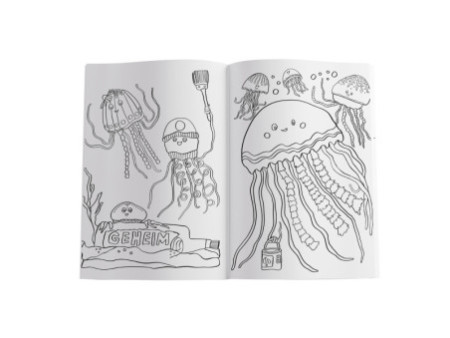 Pelikan Cahier de coloriage 'mon monde sous-marin', A4