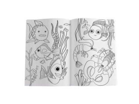 Pelikan Cahier de coloriage 'mon monde sous-marin', A4