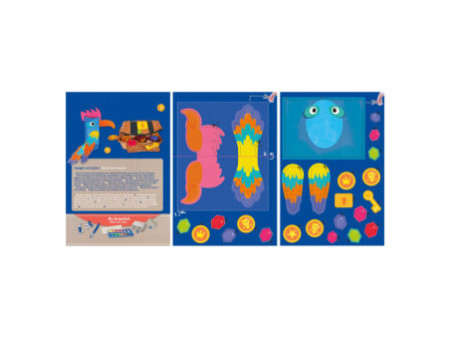 Pelikan Cahier d'art plastique upcycling 'jungle', A4