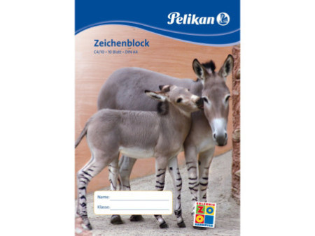 Pelikan Bloc à dessin C 4/10, A4, 100 g/m2, 10 feuilles