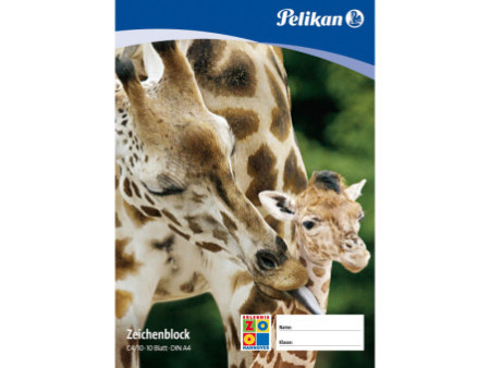 Pelikan Bloc à dessin C 4/10, A4, 100 g/m2, 10 feuilles