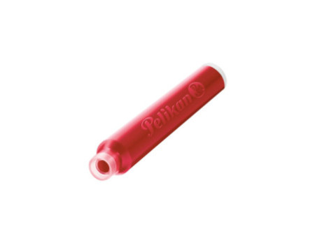 Pelikan Cartouches d'encre 4001 TP/6, rouge