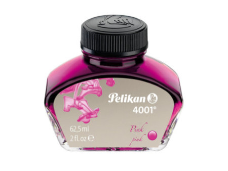 Pelikan Encre 4001 dans un flacon en verre, rose