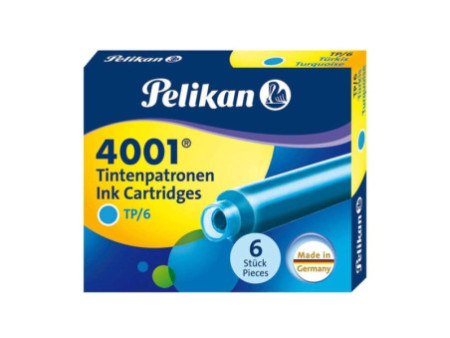 Pelikan Cartouches d'encre 4001 TP/6, rose