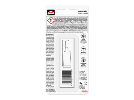 Pattex Colle liquide instantanée ORIGINAL, tube de 3 g